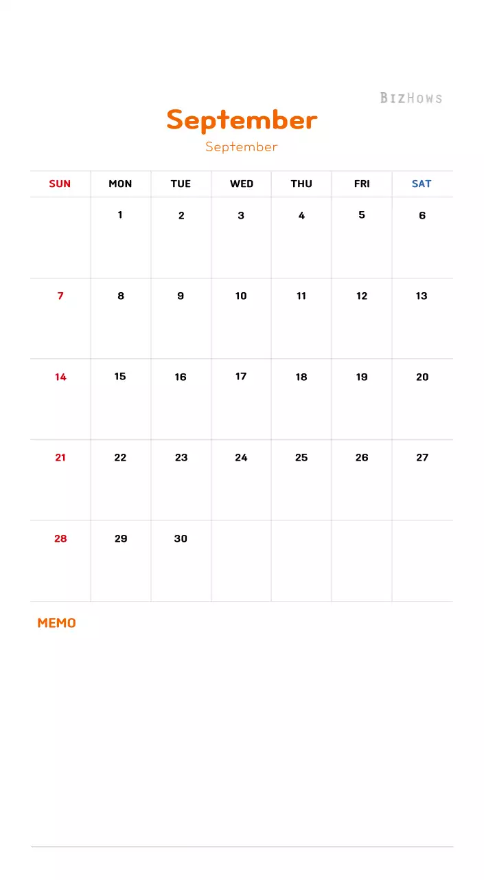 New Year's calendar with a warm, illustrated feel