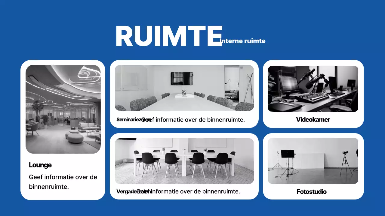 Promoot je lichtblauwe moderne startup