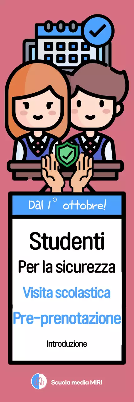 Rosa per la sicurezza scolastica