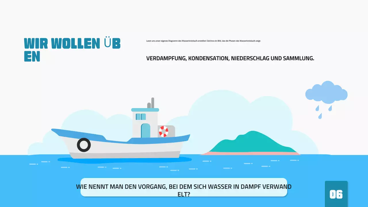 Blaue minimale illustrative Wissenschaftsvorlesung