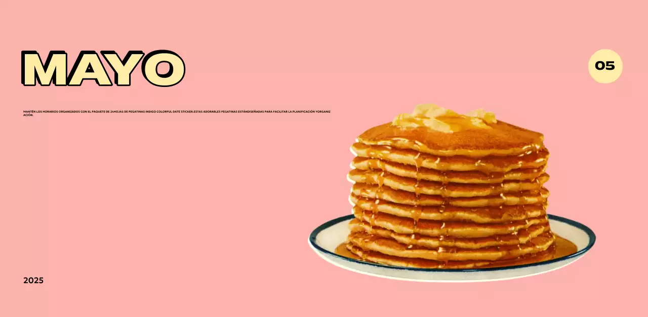 Coloridos calendarios con diversas ilustraciones retro