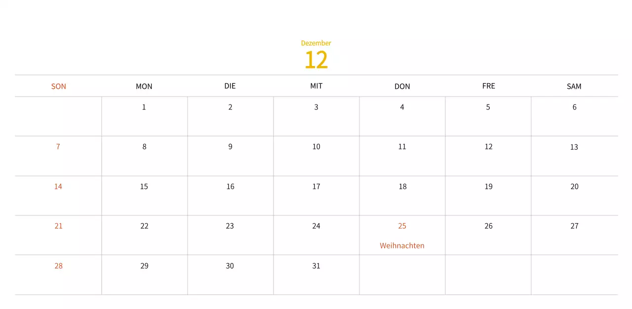 Stempelillustrationen mit einem warmen Konzept