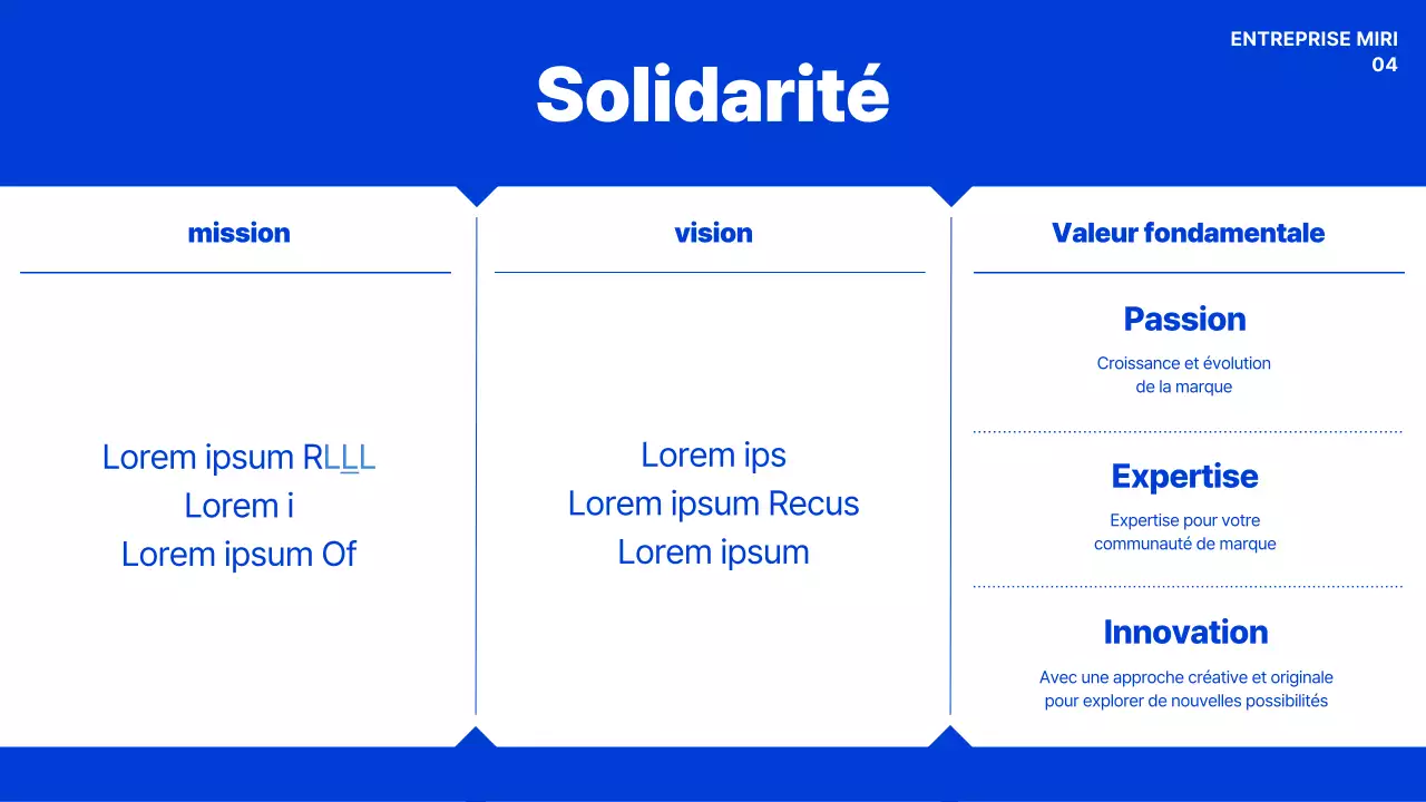 Manuel de culture organisationnelle moderne bleue