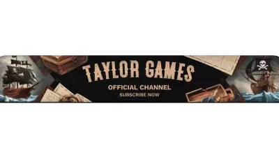 Black Vintage Gaming Promotion YouTube Thumbnail