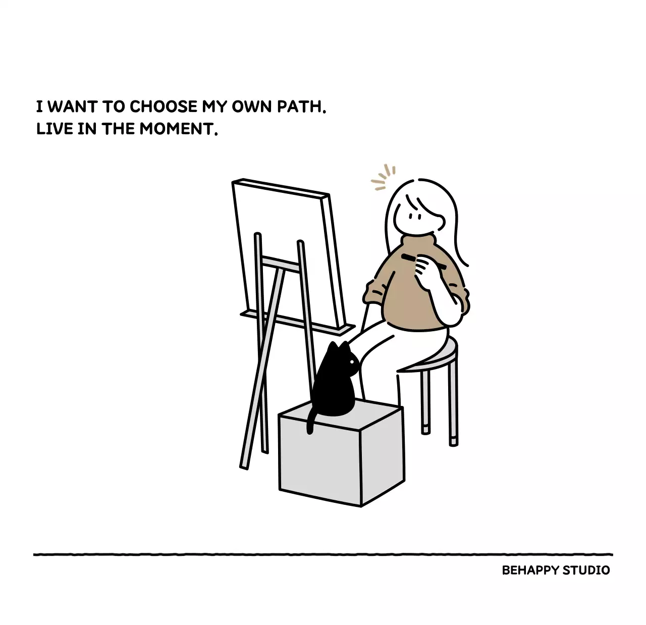 可愛らしい禅風イラストカレンダーカレンダー