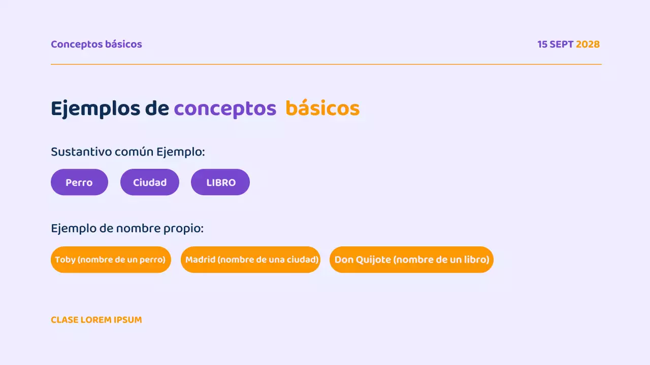 Presentación del curso de gramática moderna morada