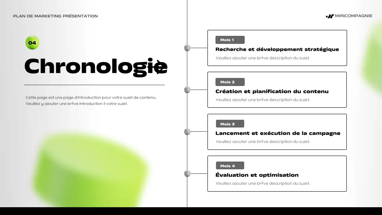 plan marketing green bold