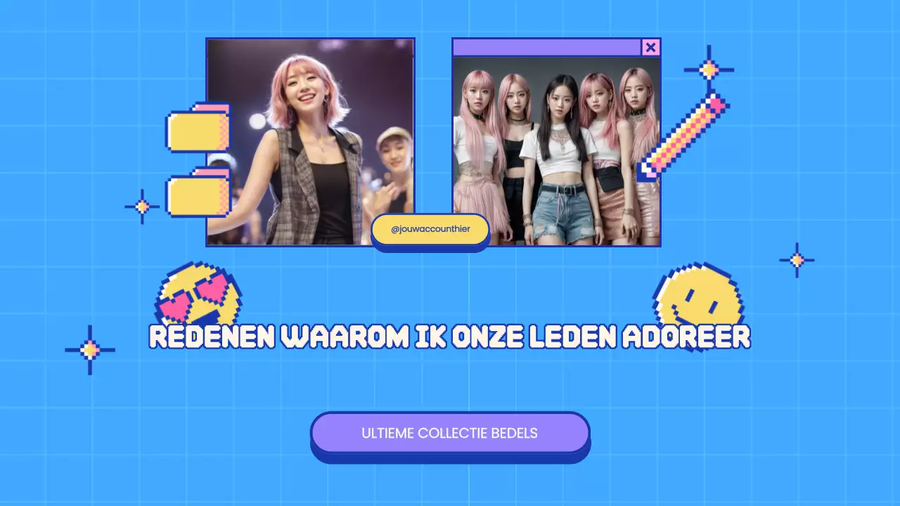 Blue Playful Lidmaatschap Aankondiging Presentatie