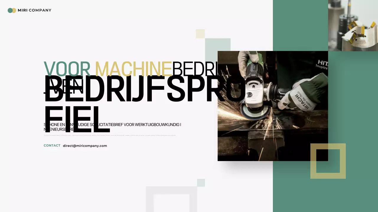 Green Simple Machinery & Equipment Bedrijfsprofiel