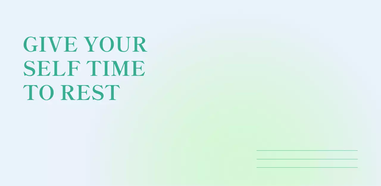 Gradient Minimalist Calendar