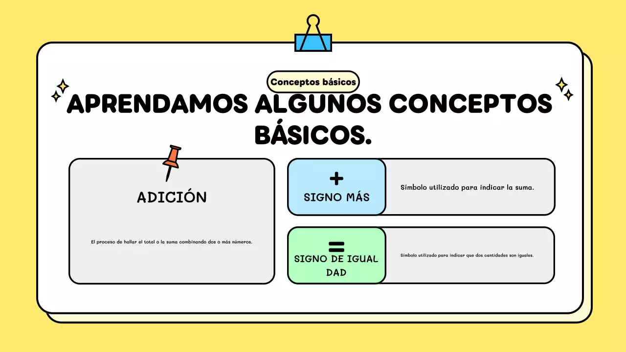 curso de matemáticas básicas amarillas