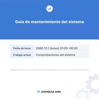 Anuncios simples azules