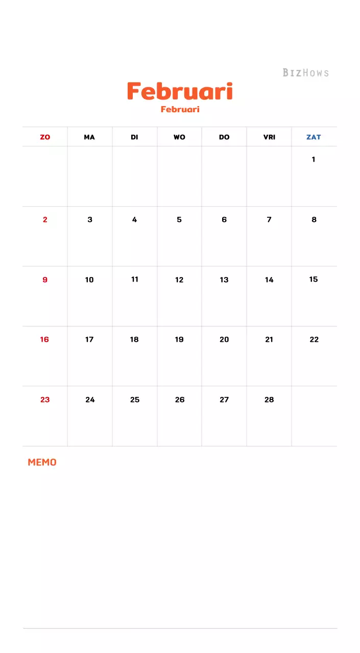 Nieuwjaarskalender met een warme geïllustreerde uitstraling