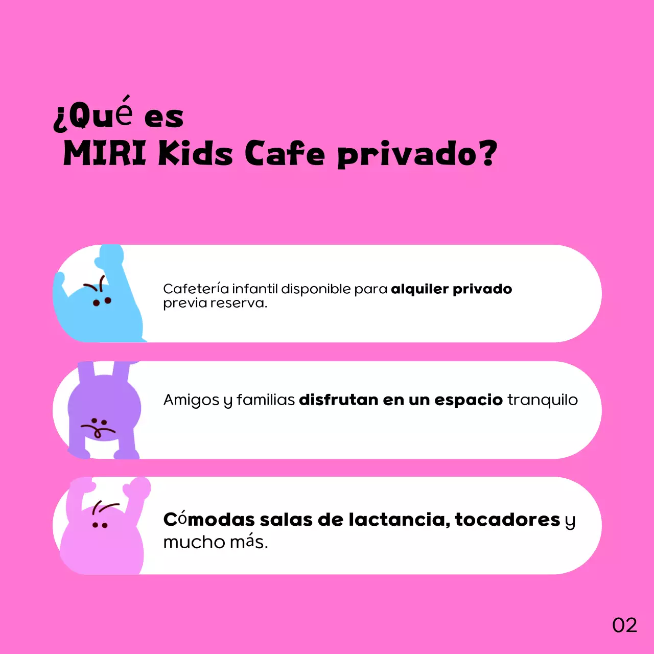 Promociona tu café infantil malva