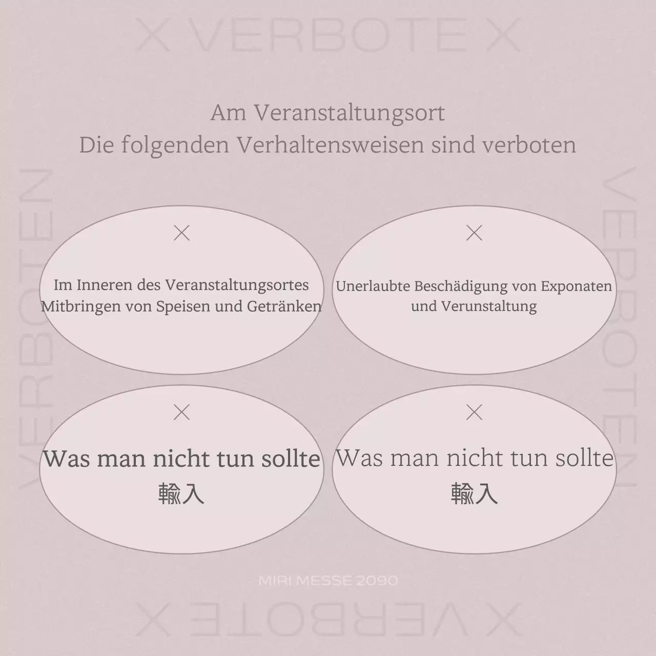 Graue, minimalistische Frage- und Antwort-Ansagen