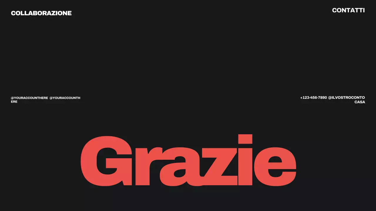 curriculum portfolio moderno nero