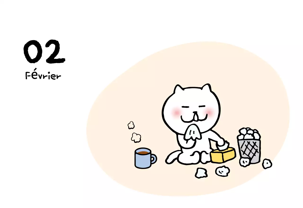 Calendrier journalier en ivoire