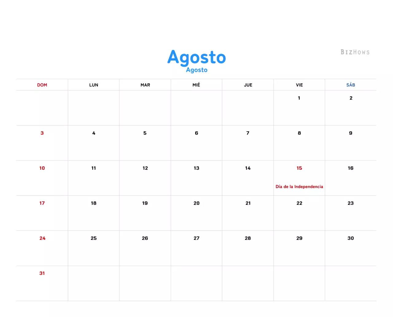 Calendario de Año Nuevo con cálidas ilustraciones