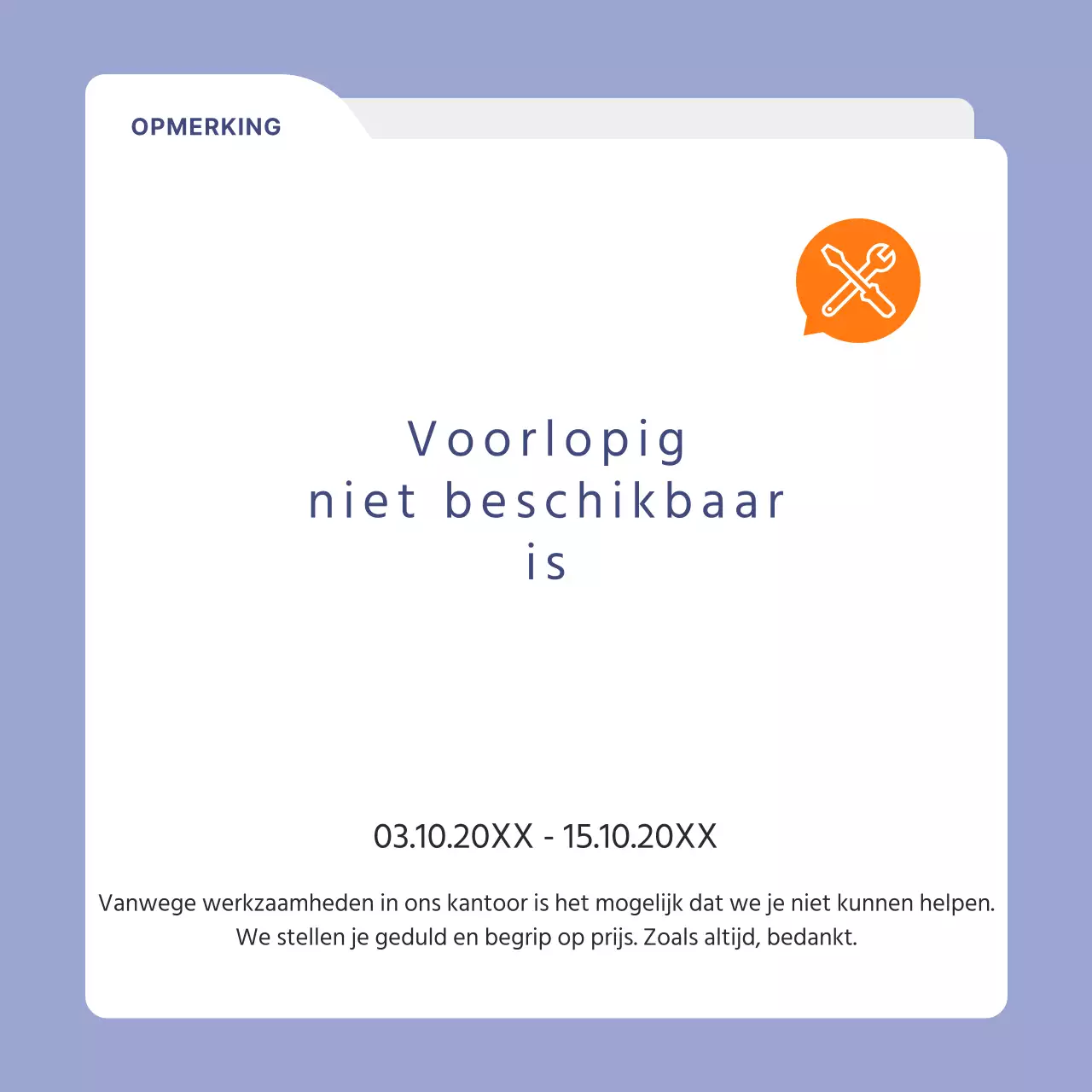 Mauve Eenvoudig Bouwbericht