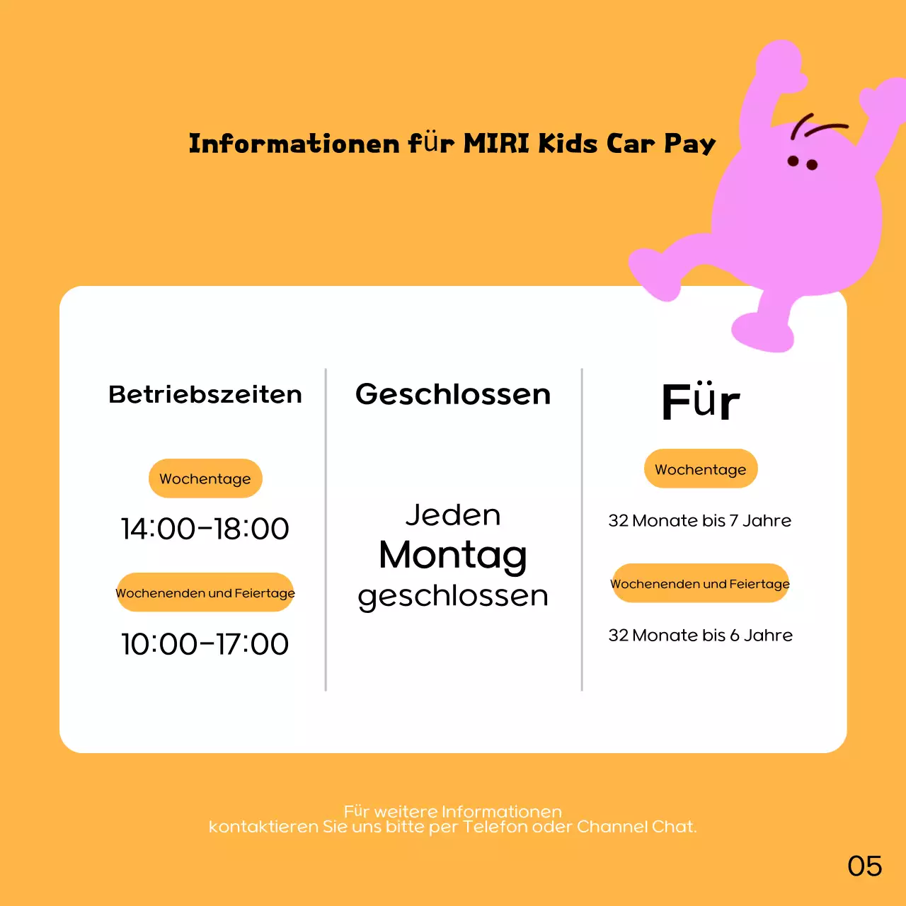 Werben Sie für Ihr mauve kids cafe