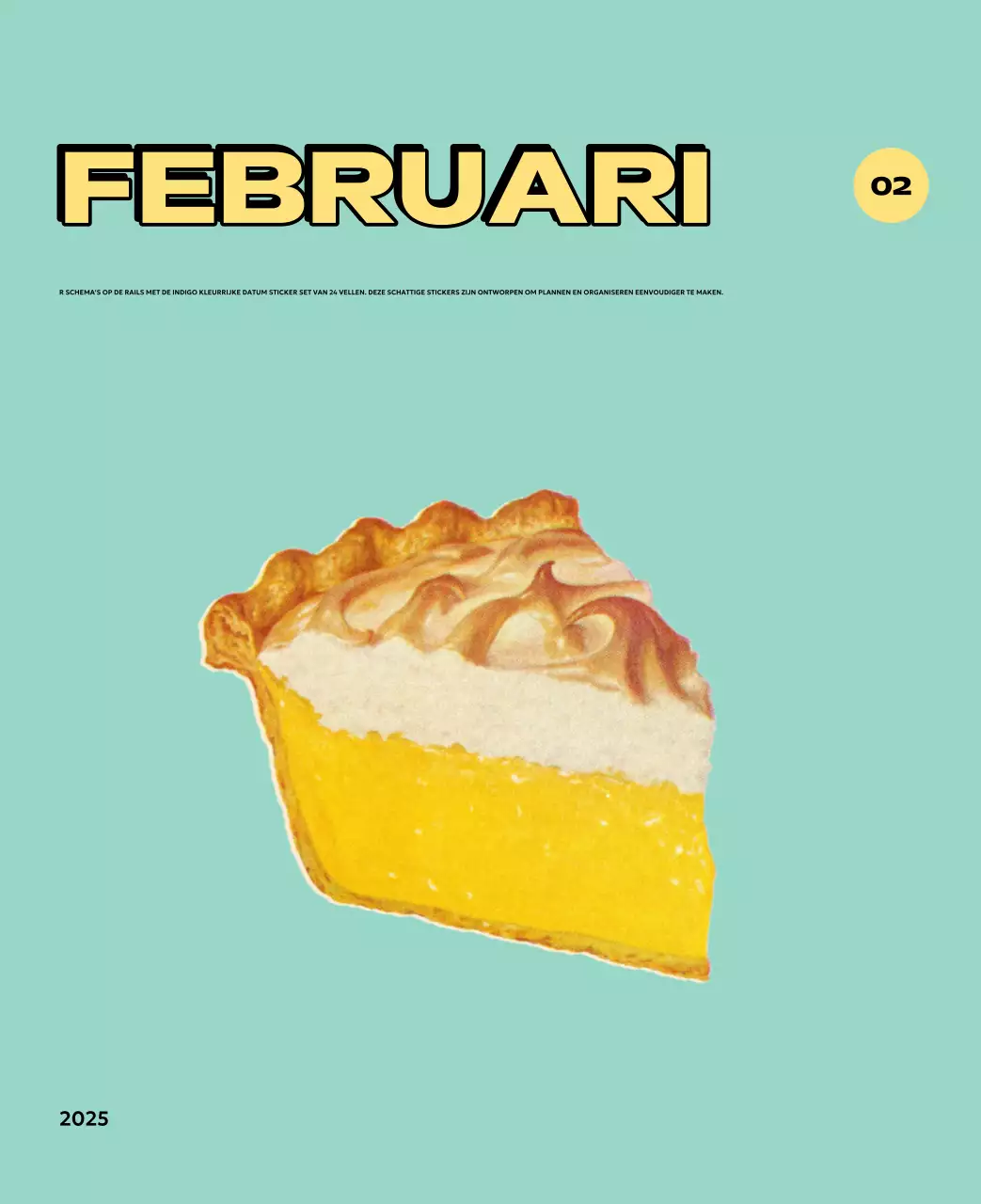 Kleurrijke kalenders met verschillende retro-illustraties