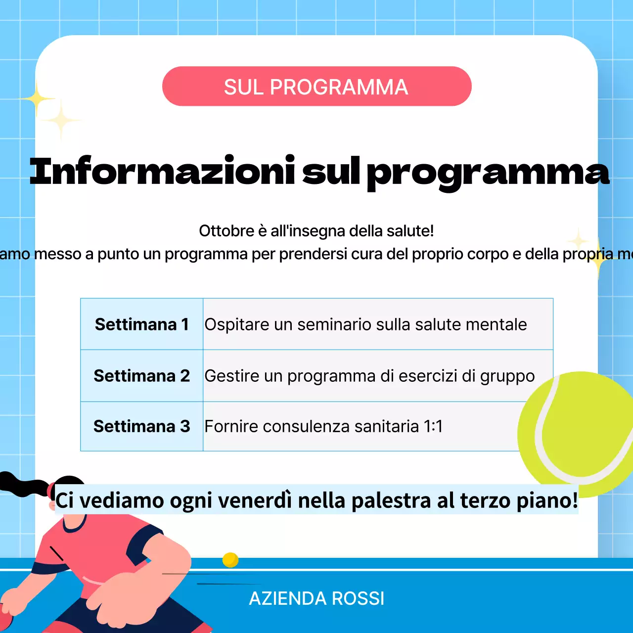 Campagna Blue Simple Health