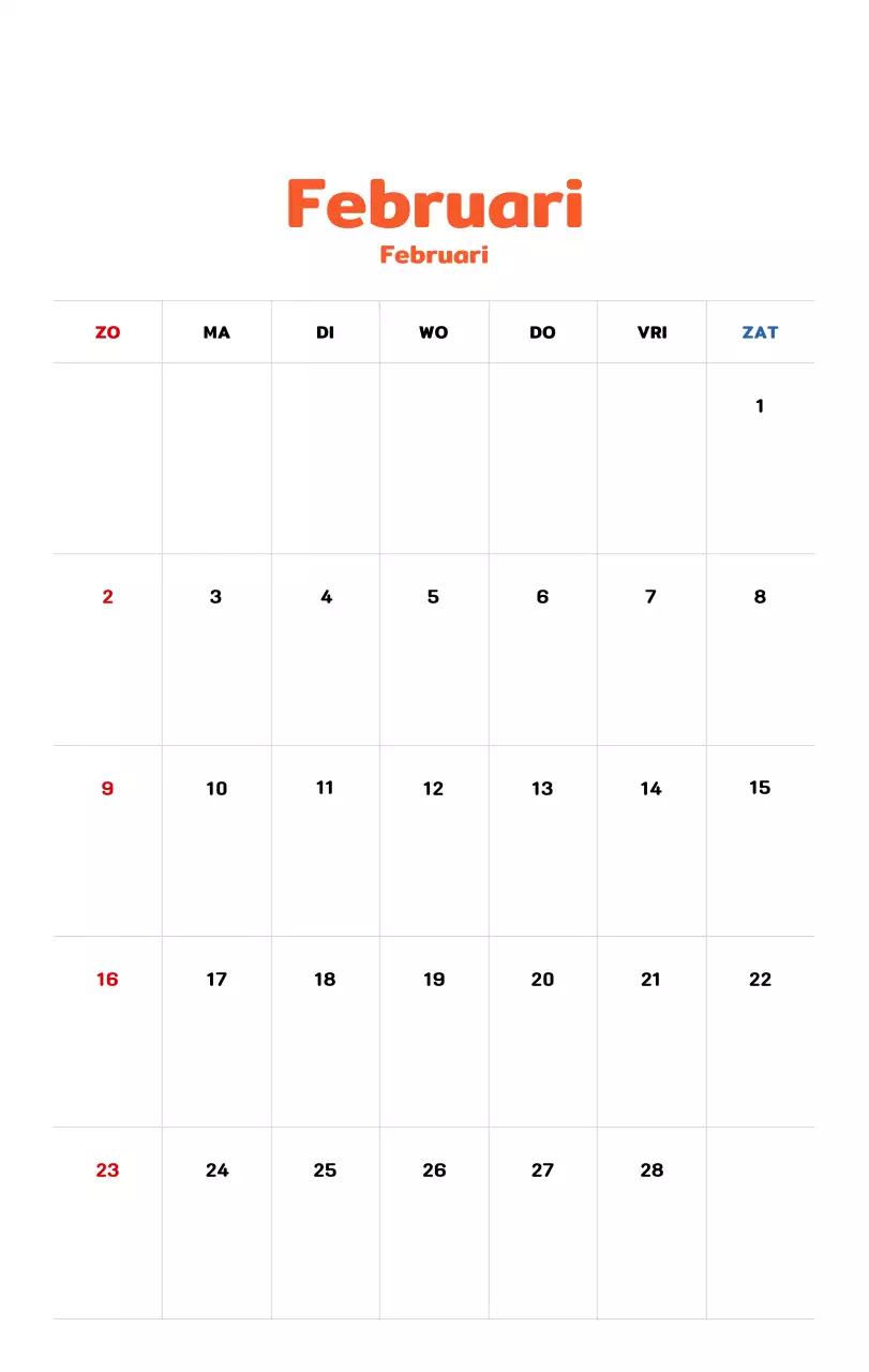 Nieuwjaarskalender met een warme geïllustreerde uitstraling