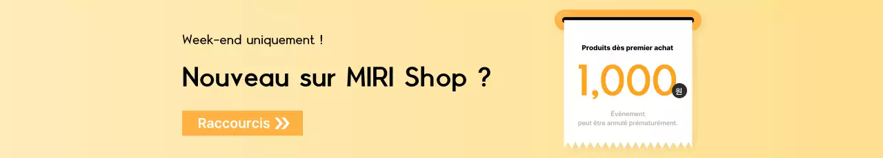 Promouvoir une offre de réduction Yellow Simple