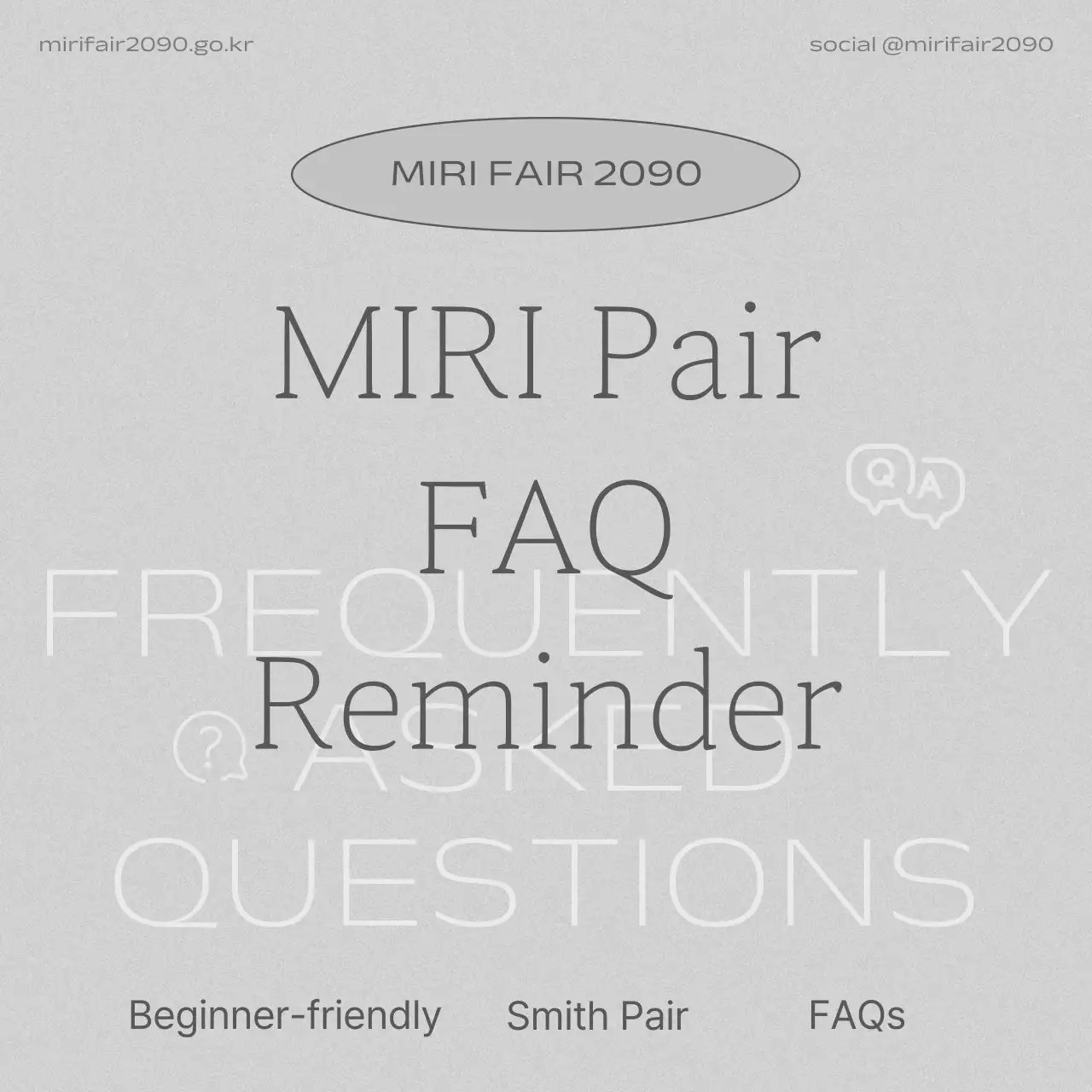 Grey Minimal Faq Announcement Instagram Carousel