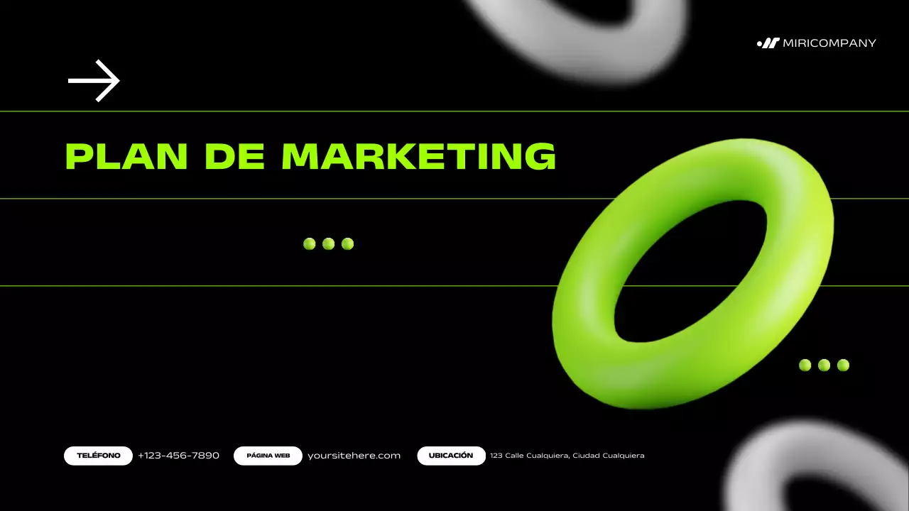 plan de marketing green bold