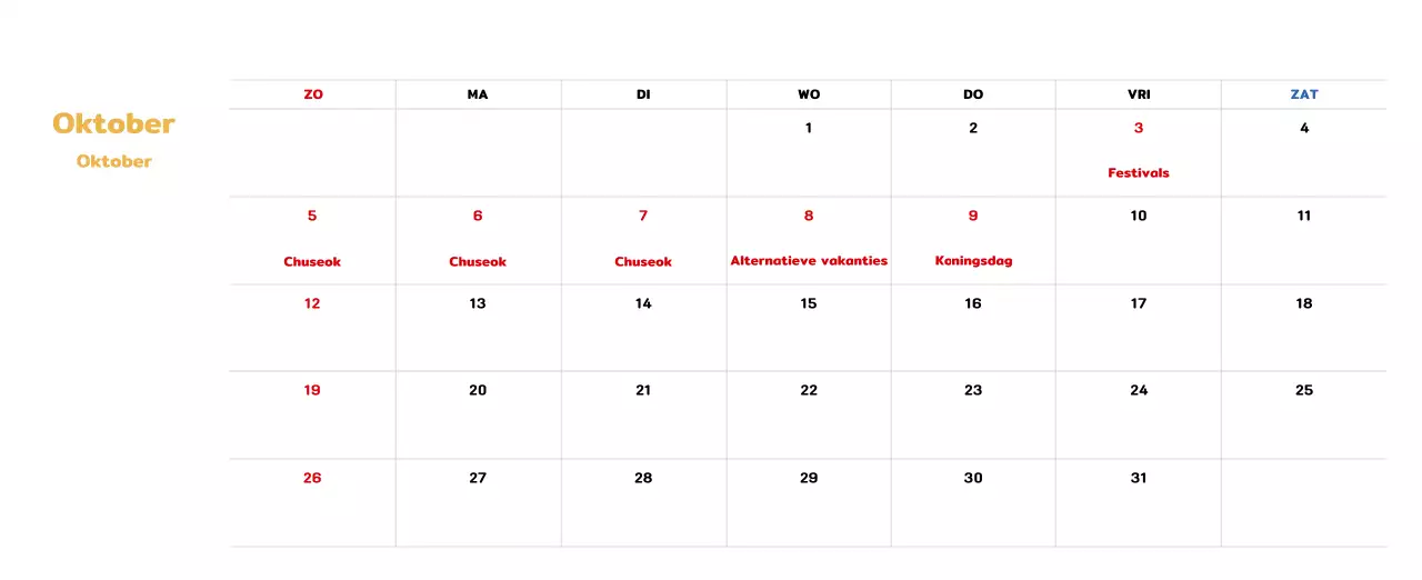 Nieuwjaarskalender met een warme geïllustreerde uitstraling