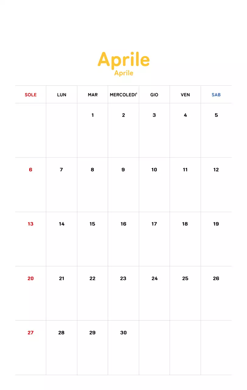 Calendario di Capodanno con una calda illustrazione