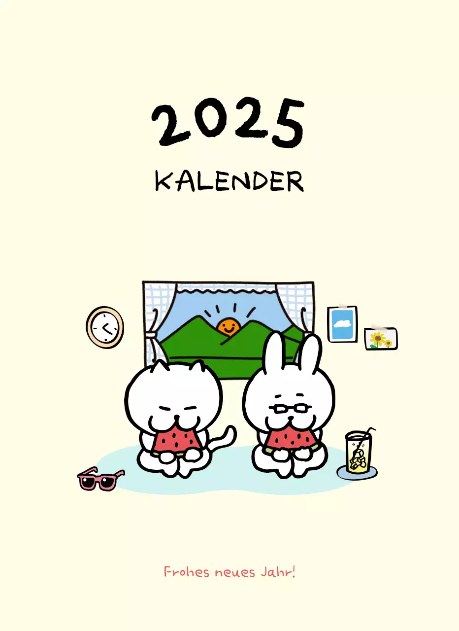 Über den beigen Adventskalender