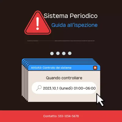 Annuncio semplice nero