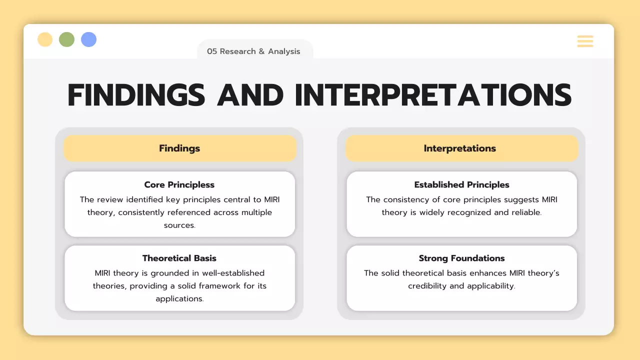 Presentasi Ikhtisar Proyek Sederhana Beige