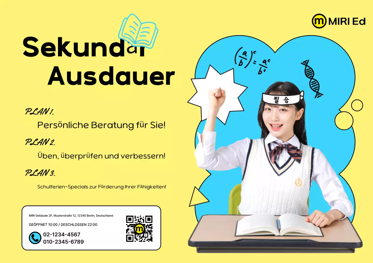 Förderung von Sondervorträgen der gelben Schule