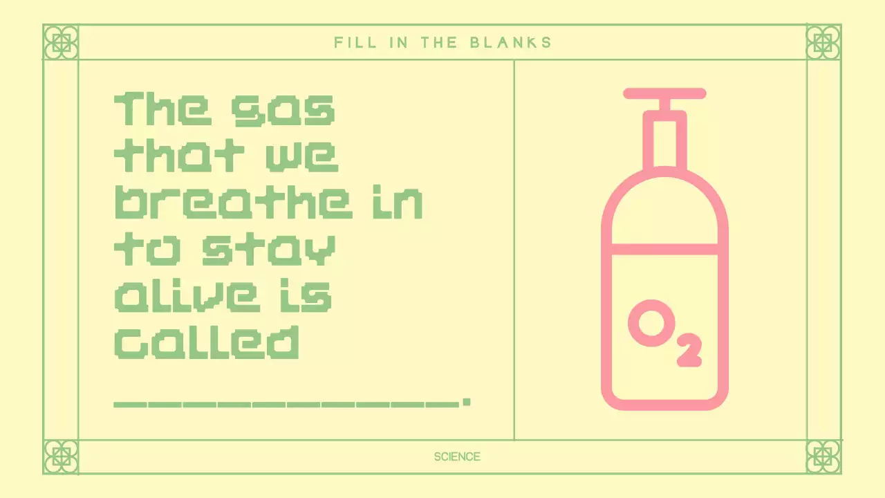 Pink Retro Quiz Announcement Presentation