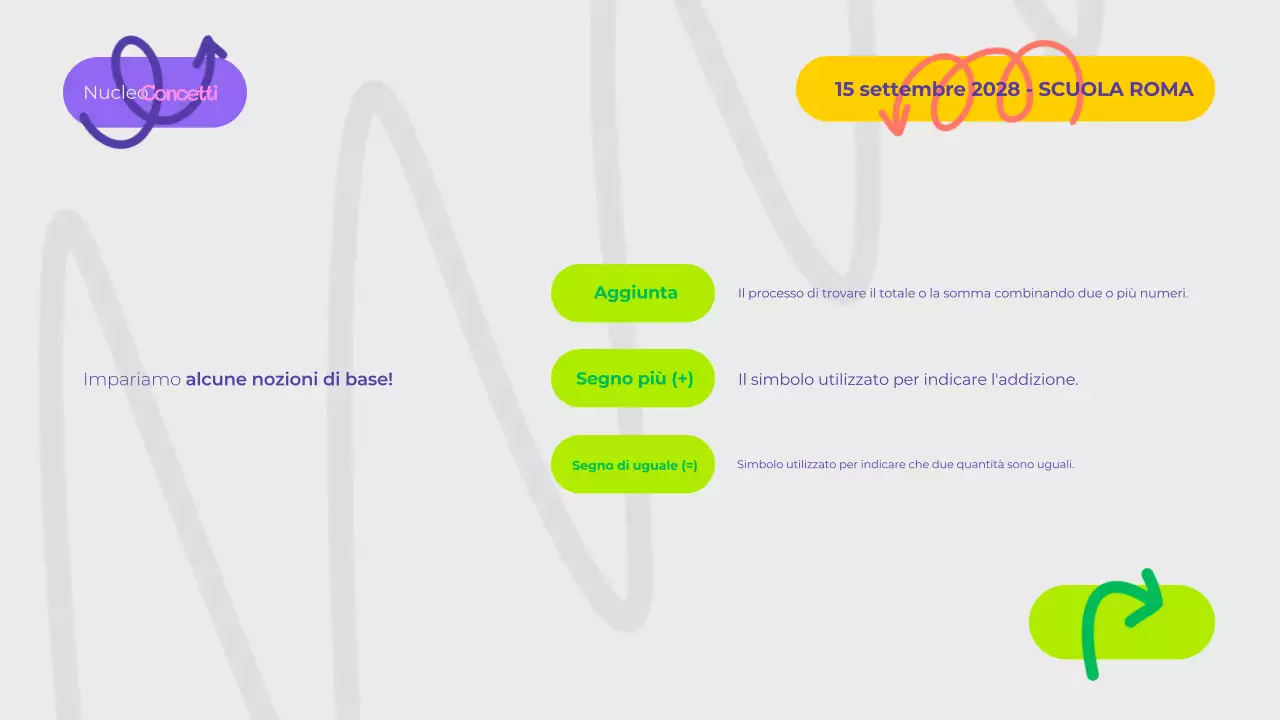 Presentazione di matematica ludica viola