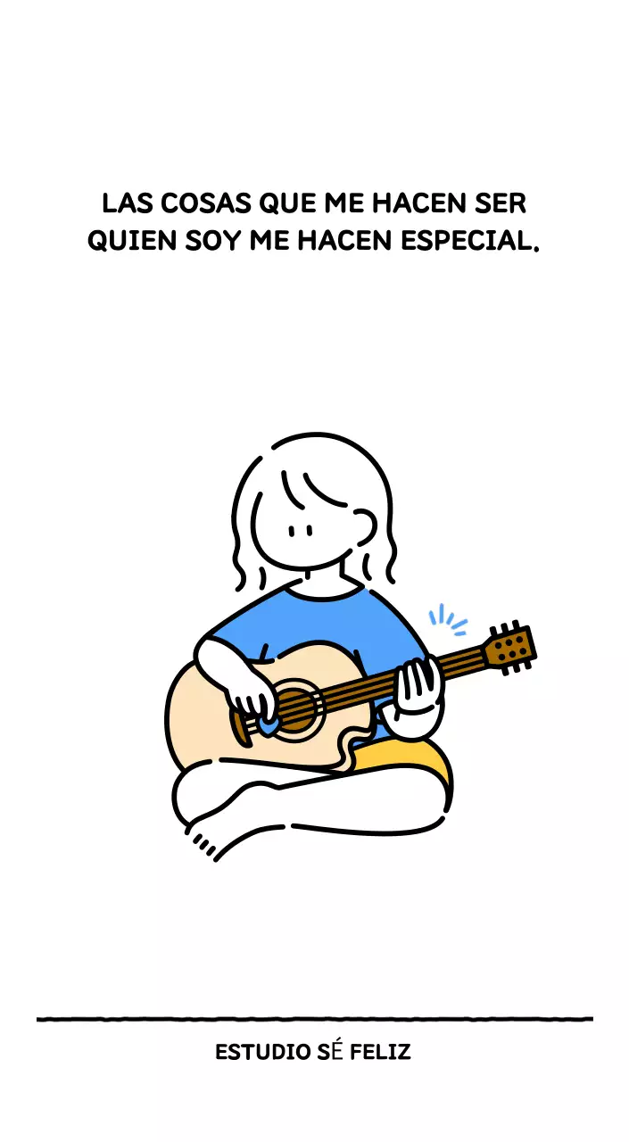 Calendario ilustrado con un bonito estilo de líneas