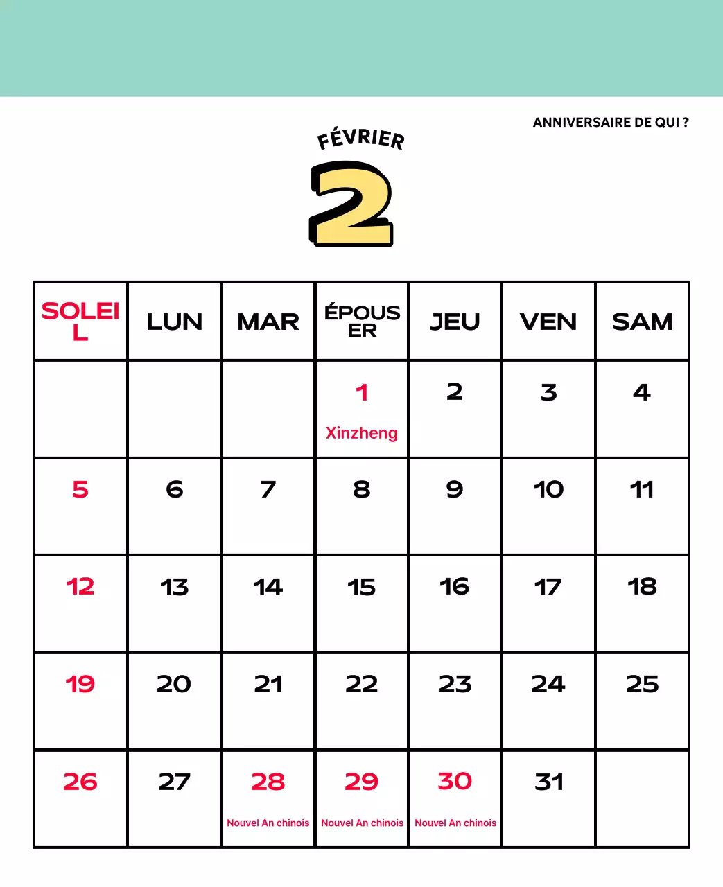 Calendriers colorés avec une variété d'illustrations rétro