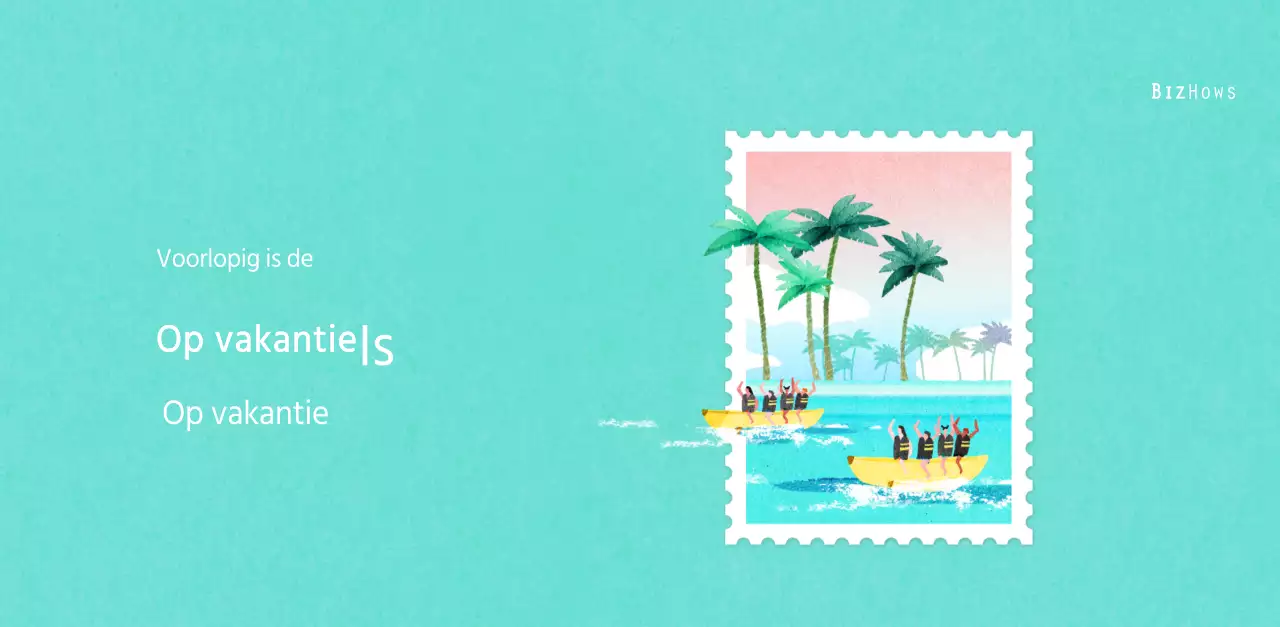 Stempelillustraties met een warm concept