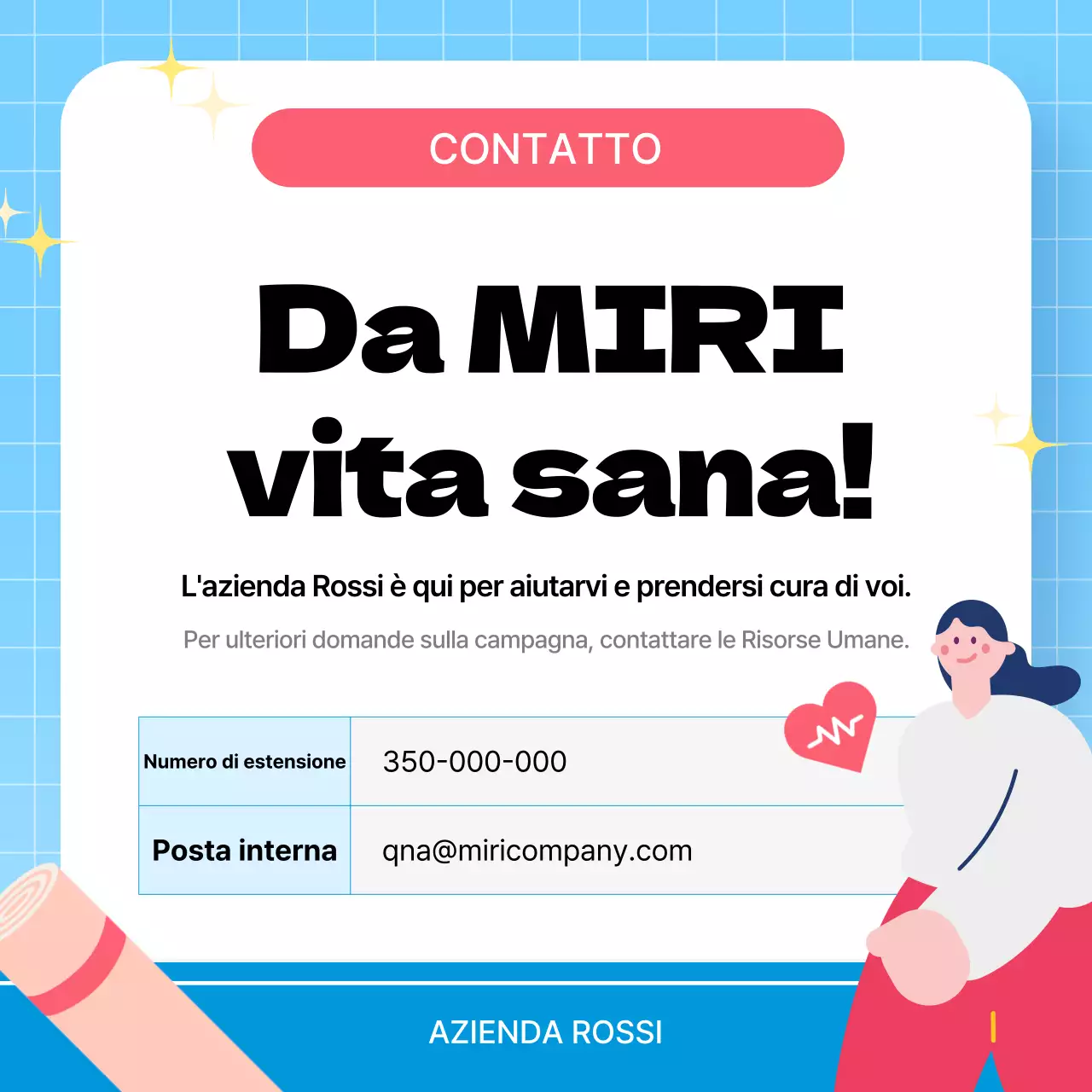 Campagna Blue Simple Health