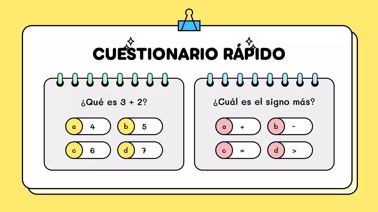 curso de matemáticas básicas amarillas