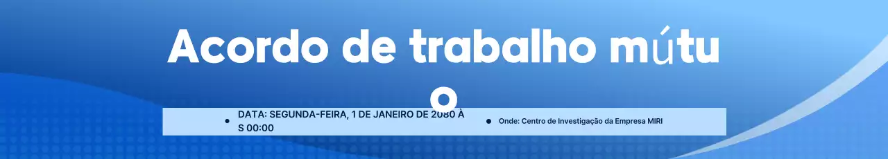 Cerimónia da Convenção Simples Azul