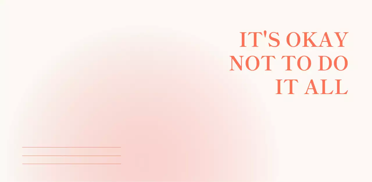 Gradient Minimalist Calendar