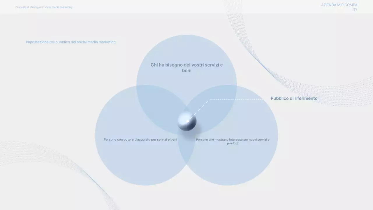 Proposta di marketing moderna e grigia