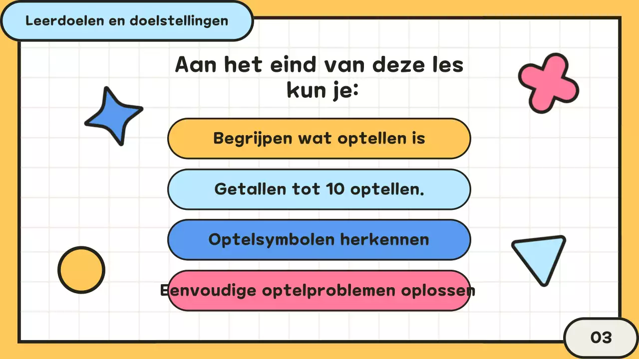 gele schone cursus wiskunde