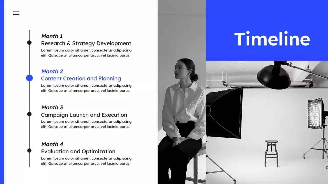 Blue Modern Marketing Plan Document Presentation