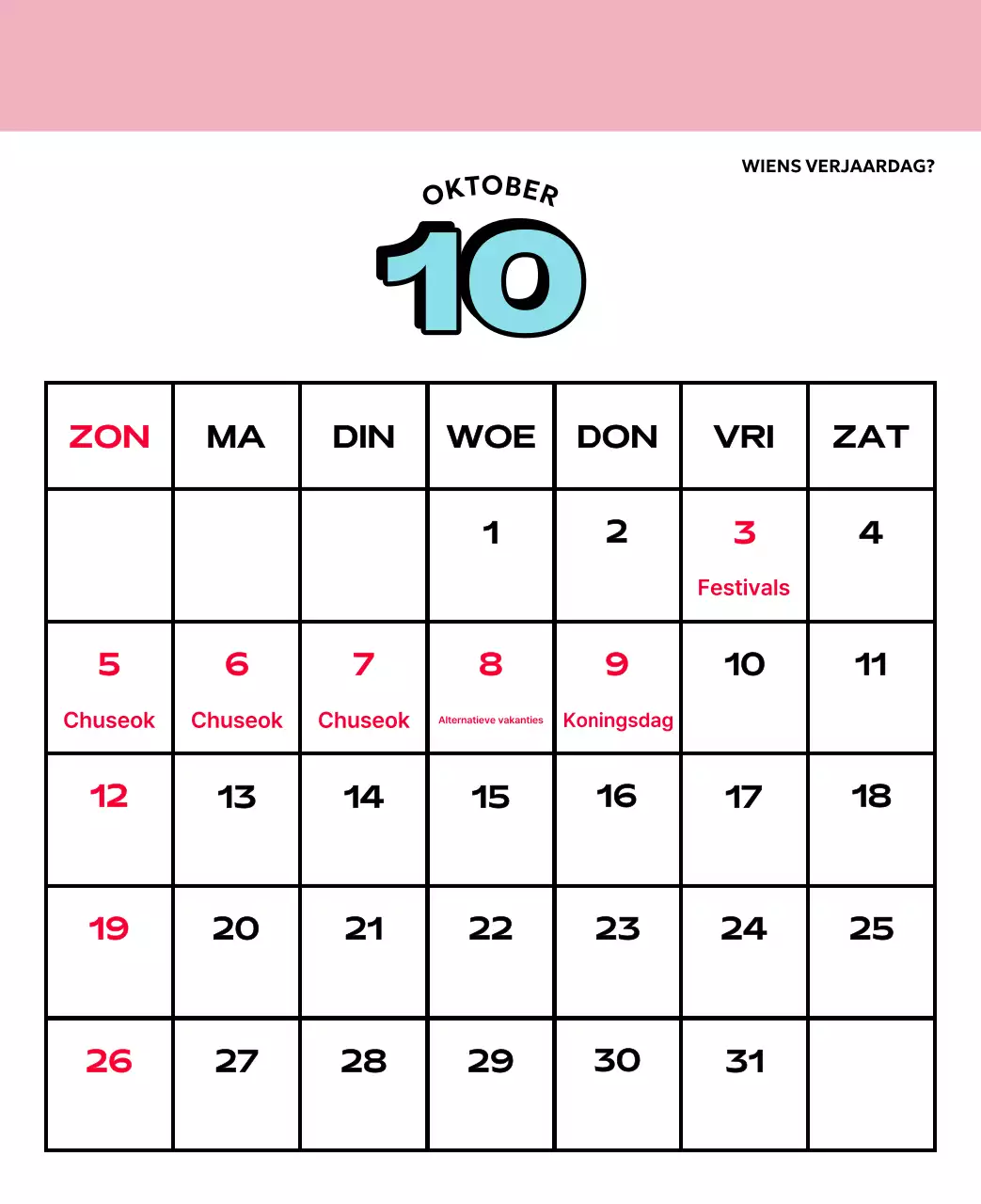 Kleurrijke kalenders met verschillende retro-illustraties