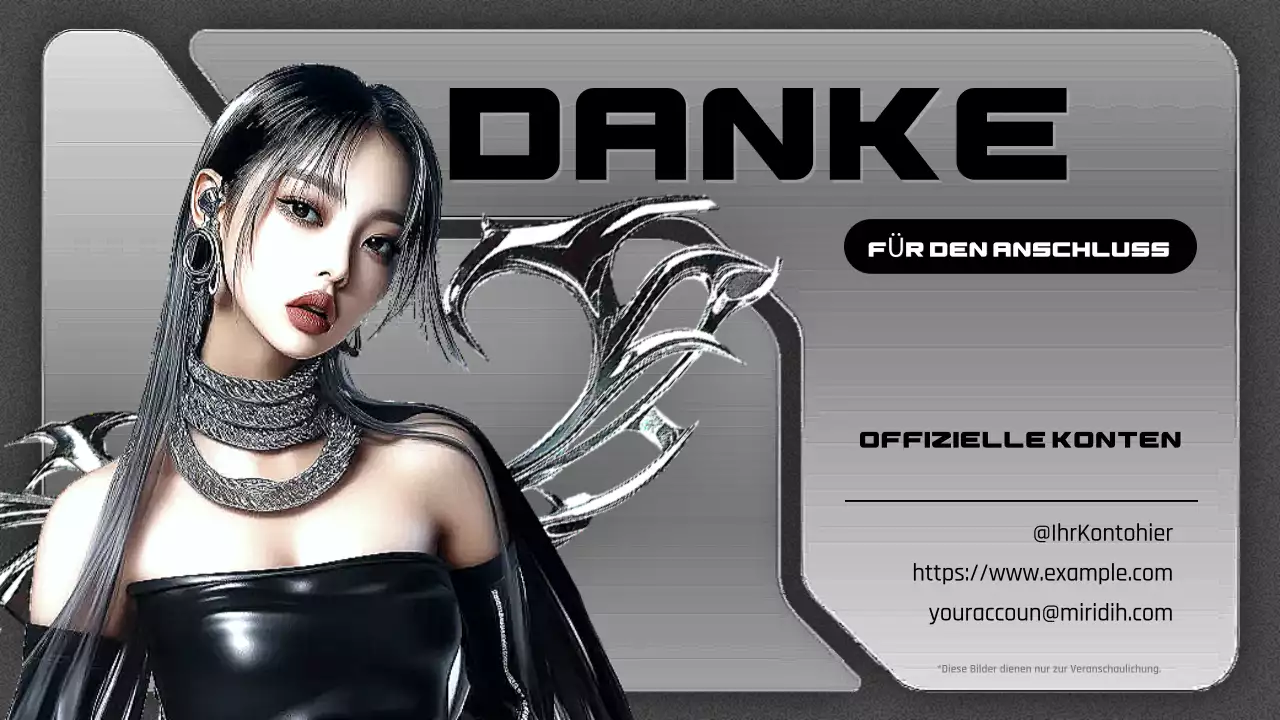 Grau Cyber Idol Fandom Führer